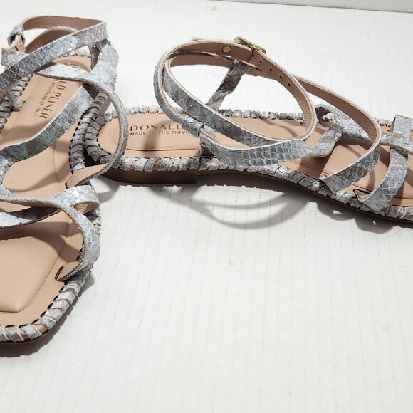 Donald Pliner Emilia Leather Gladiator Sandal - Picture 7 of 9